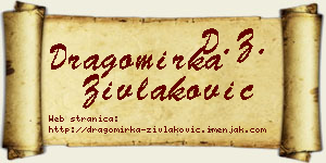 Dragomirka Zivlaković vizit kartica